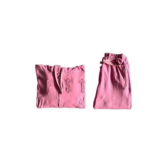 Trapstar women tracksuit pink