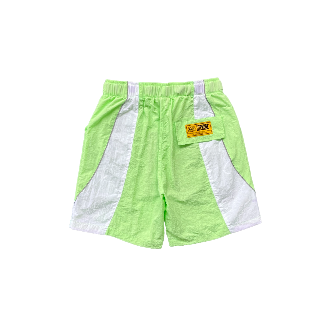 corteiz shorts alcatraz sun & rain mint green - CopDripStar