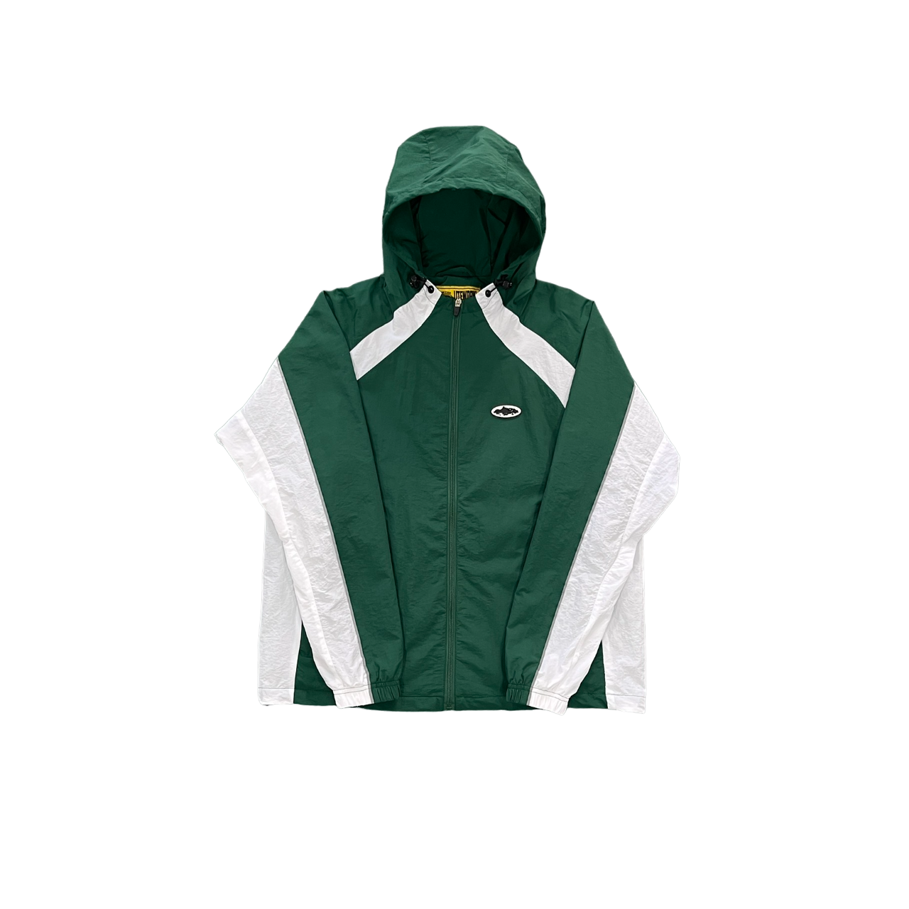 Corteiz green and white jacket - CopDripStar