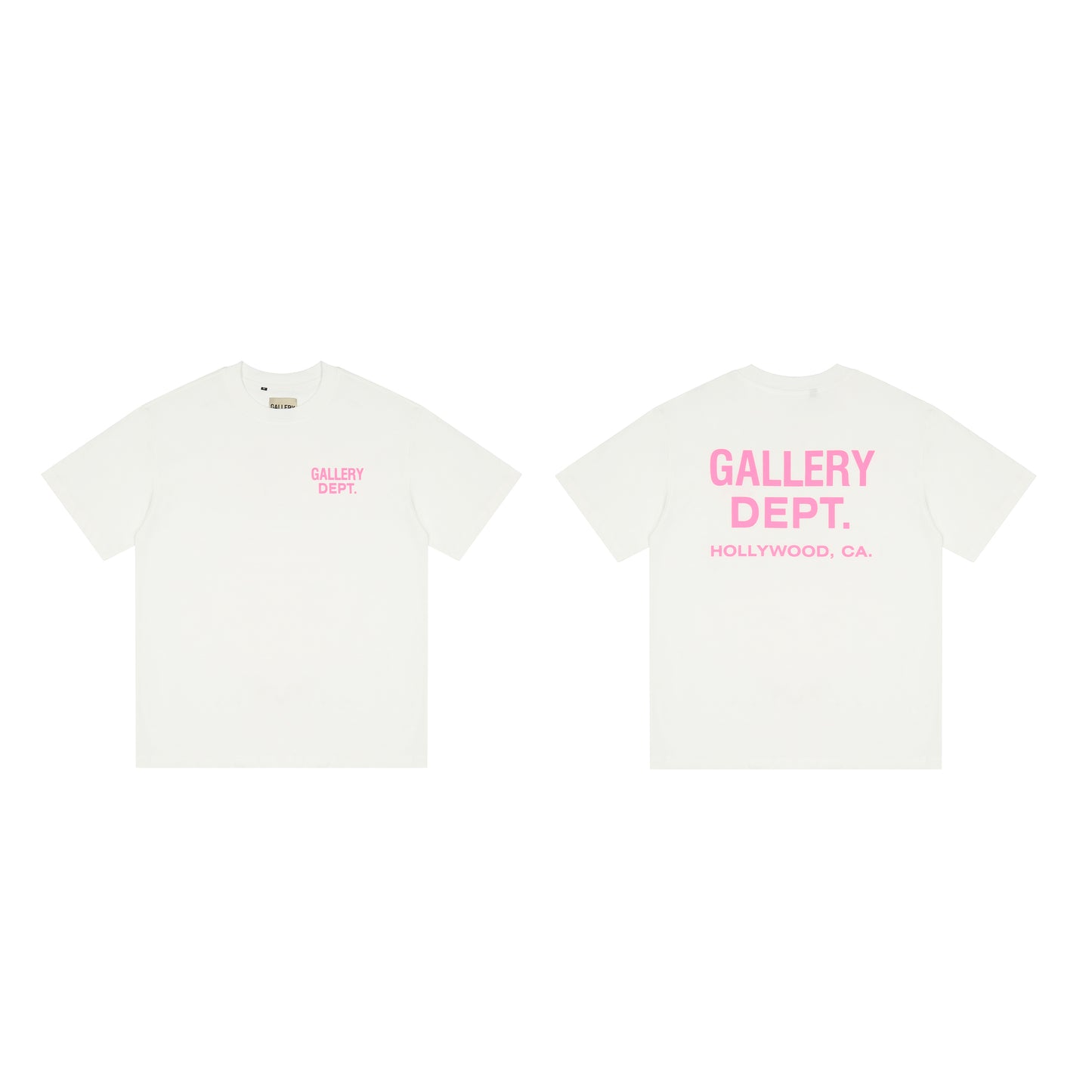 Gallery Dept OG tee white/pink