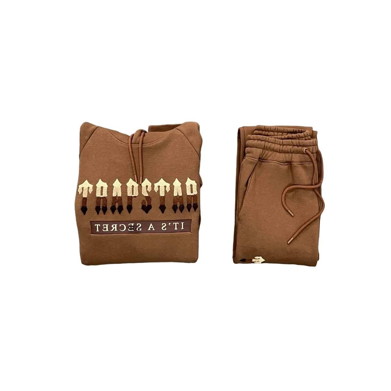 Trapstar chenille decdoded2.0 tracksuit brown - CopDripStar