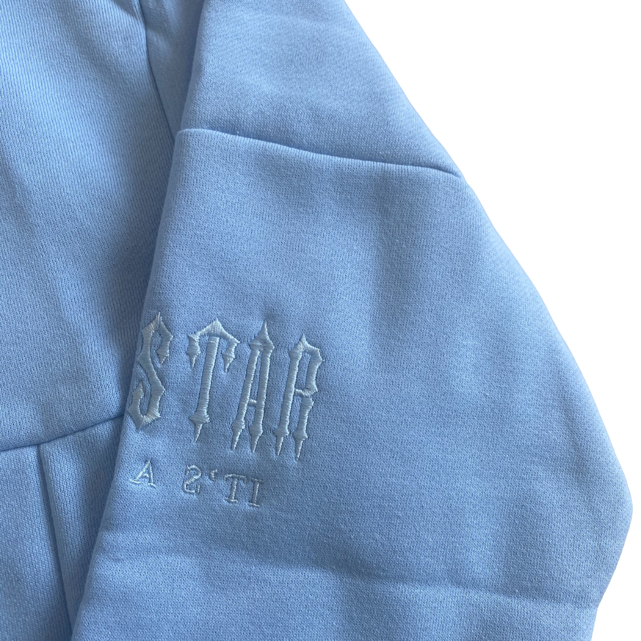 Trapstar blue patch hooded tracksuit - CopDripStar